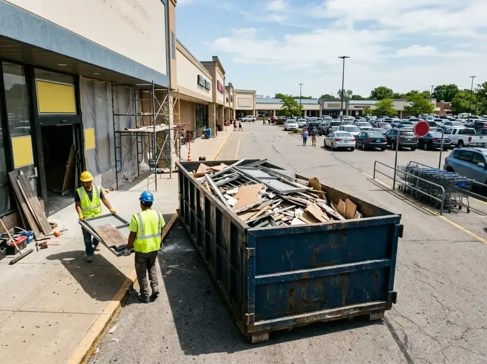 retail-store-renovation-debris-003 — frequently asked questions, Roll-off Dumpster Rentals in Seven Fields, PA